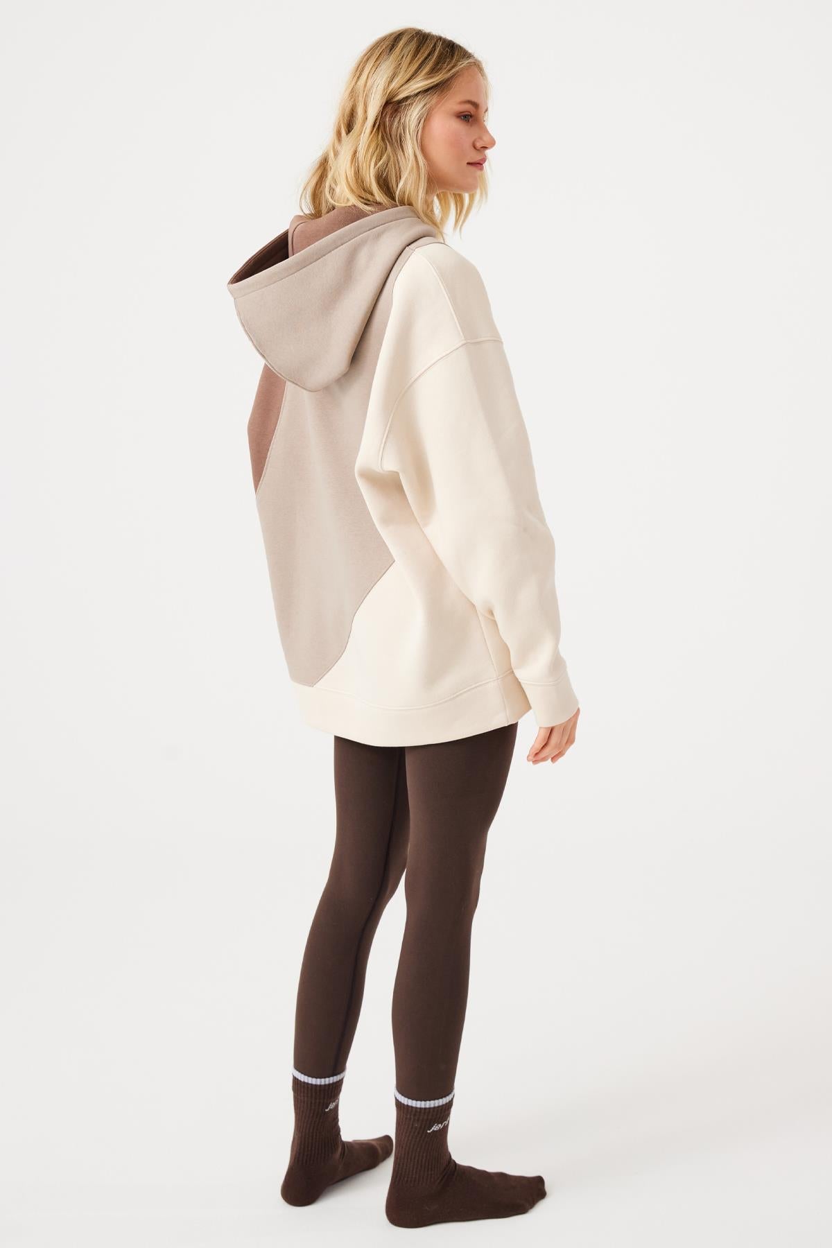 Aura Oversize Sweatshirt Kahverengi